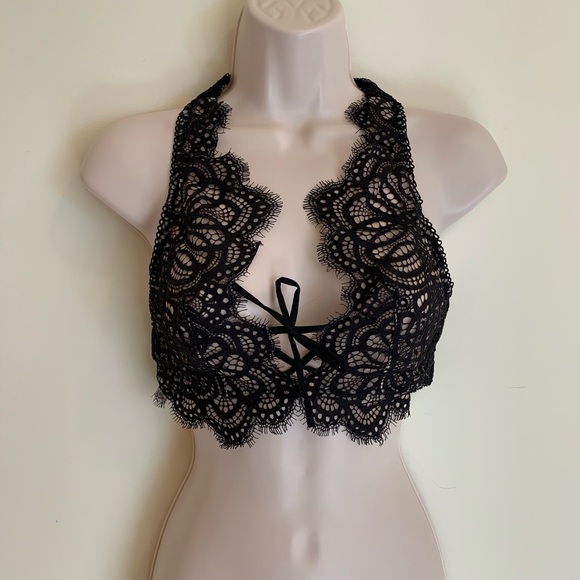 Victoria's Secret Other - Victoria’s Secret Dream Angels Bralette Black Lace